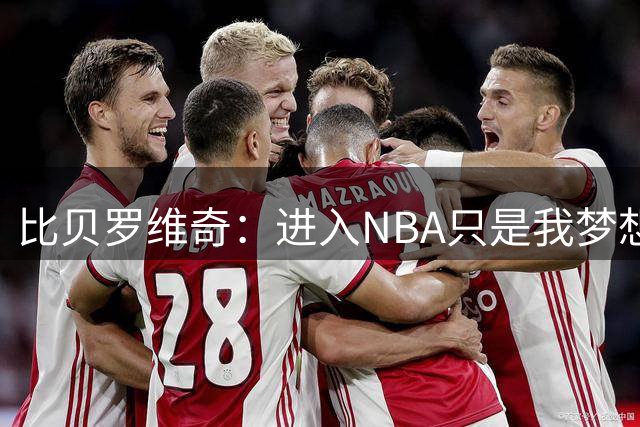 比贝罗维奇：进入NBA只是我梦想的起点 我希望尽可能展示自己